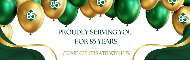 Come celebrate 85 with us!