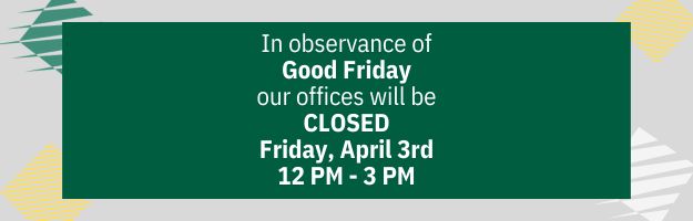 closed 12-3 good friday